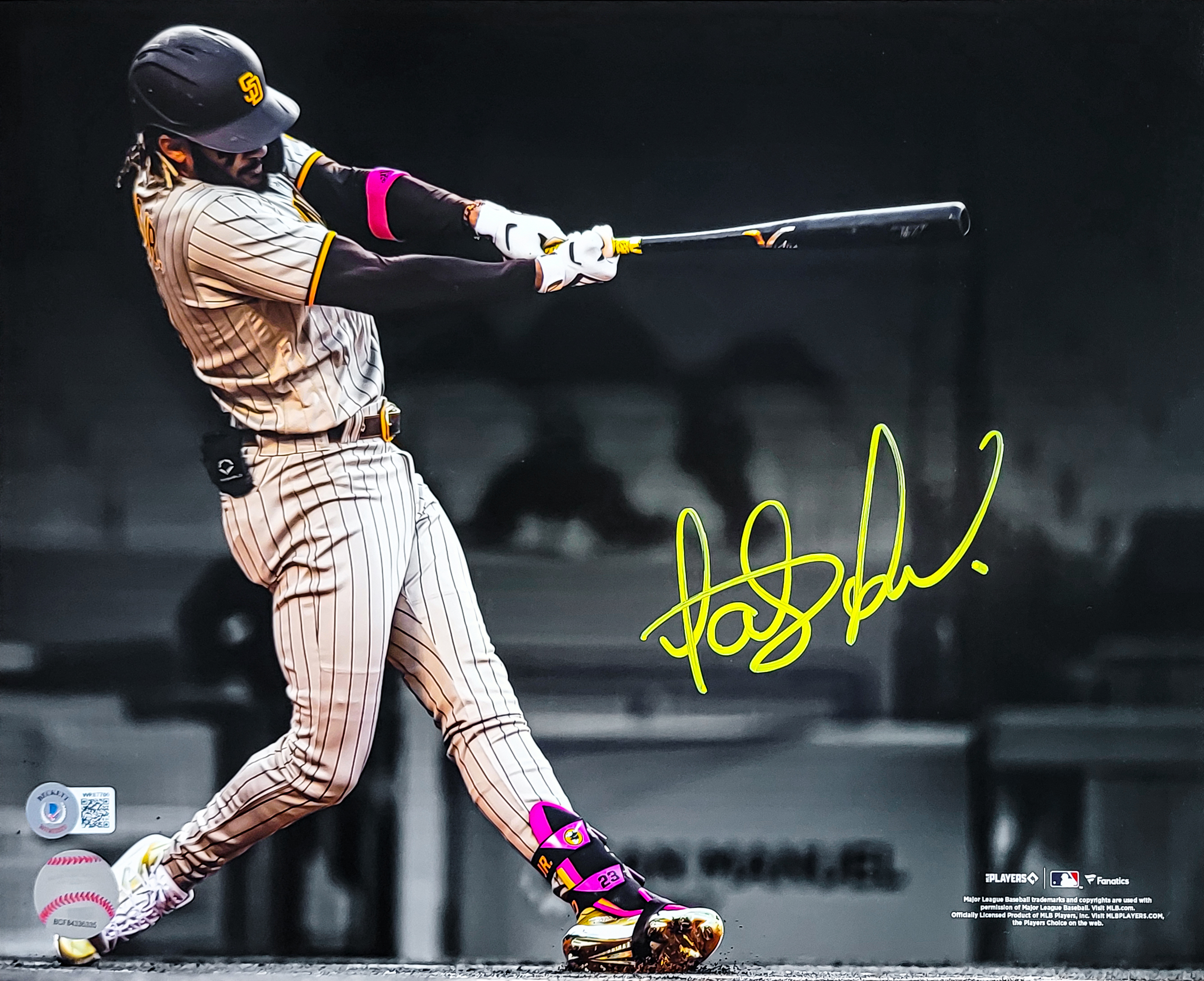 Fernando Tatis Jr. & Manny Machado Autographed 8x10 Photo San