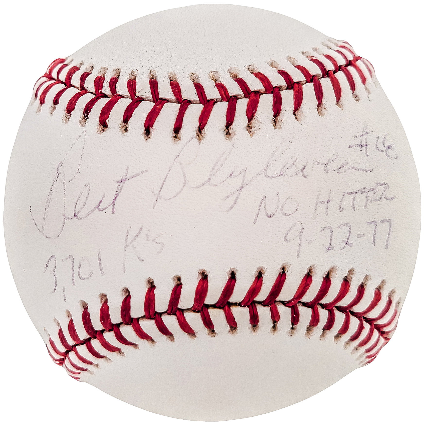 Bert Blyleven Autographed HOF 2011 Baseball
