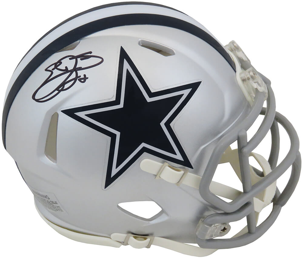 Emmitt Smith Signed Dallas Cowboys Eclipse Speed Mini