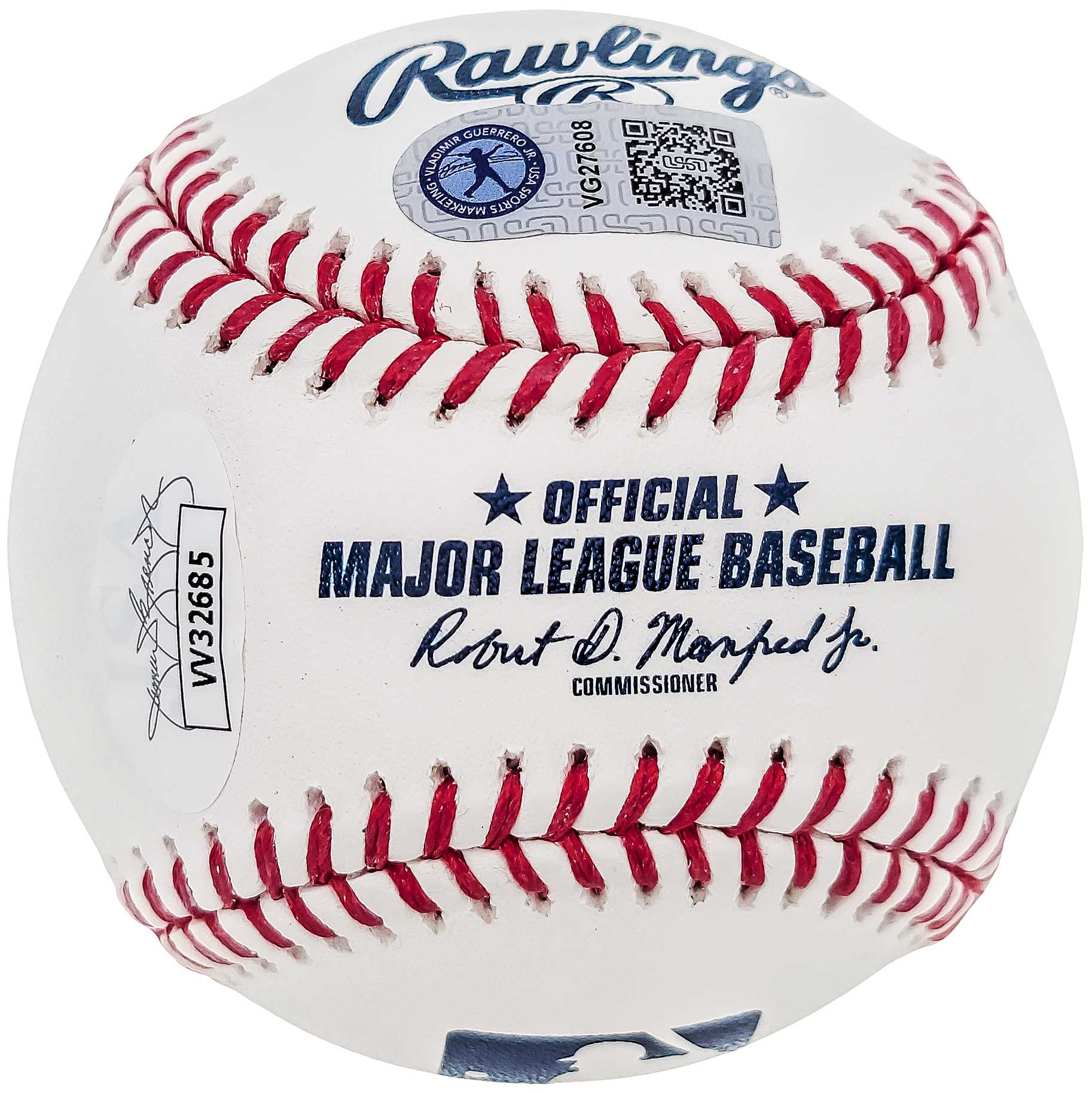 貴重JSA鑑定品証明書付きVLAD GUERRERO JR サインバット Vladimir Guerrero Jr. Autographed MLB Baseball (JSA) -