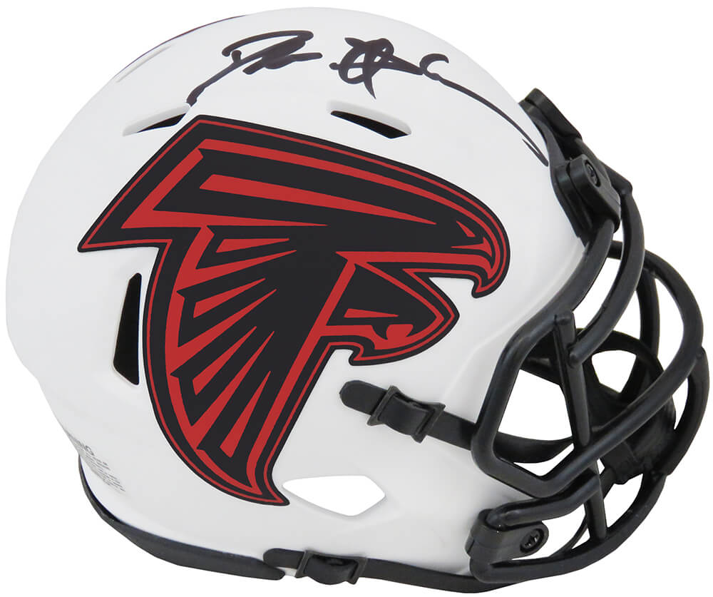 Atlanta Falcons NFL Helmet Shadowbox w/Deion Sanders card