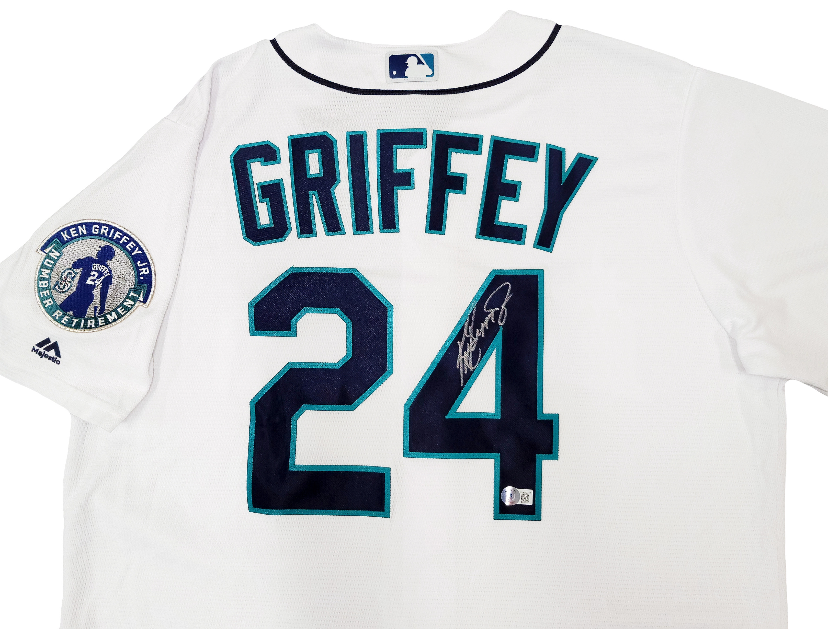 Ken Griffey Jr. Signed Framed Seattle Mariners Majestic Cool