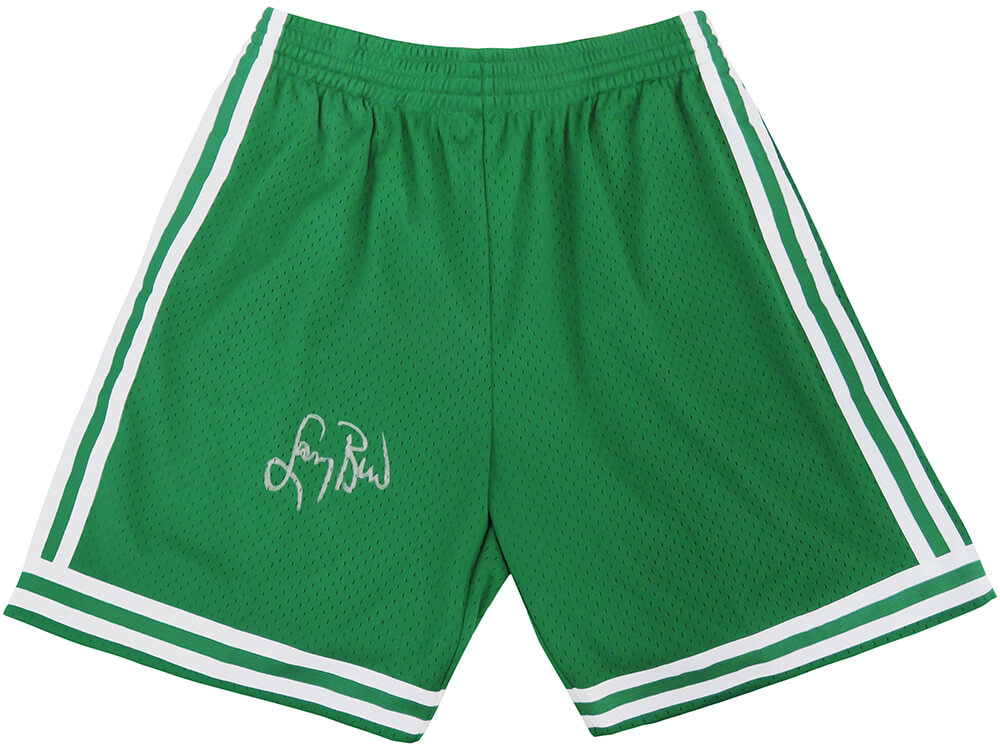 Mitchell & Ness Boston Celtics Larry Bird Yellow Jersey Shorts