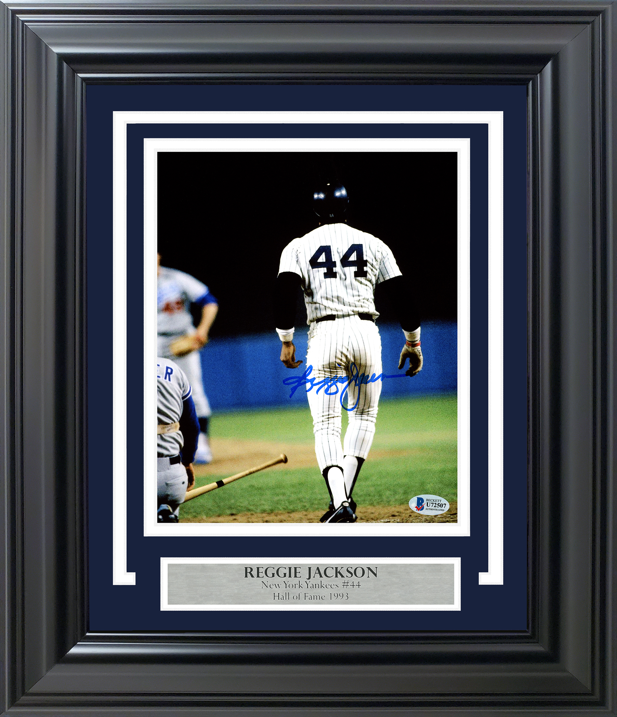 Reggie Jackson New York Yankees Autographed Replica White Jersey