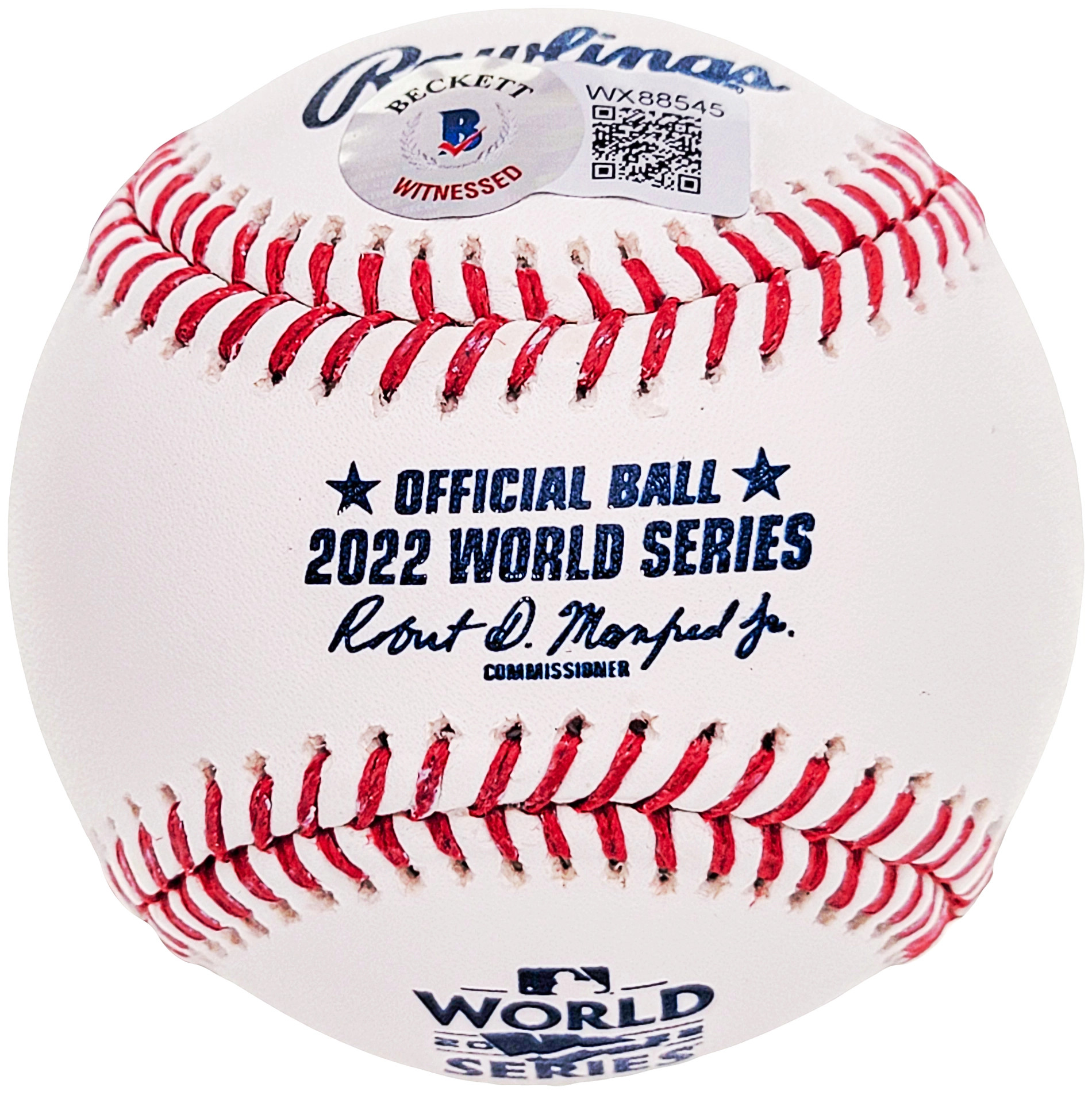 Shop Jose Altuve Autographed 2022 World Series Baseball Houston Astros