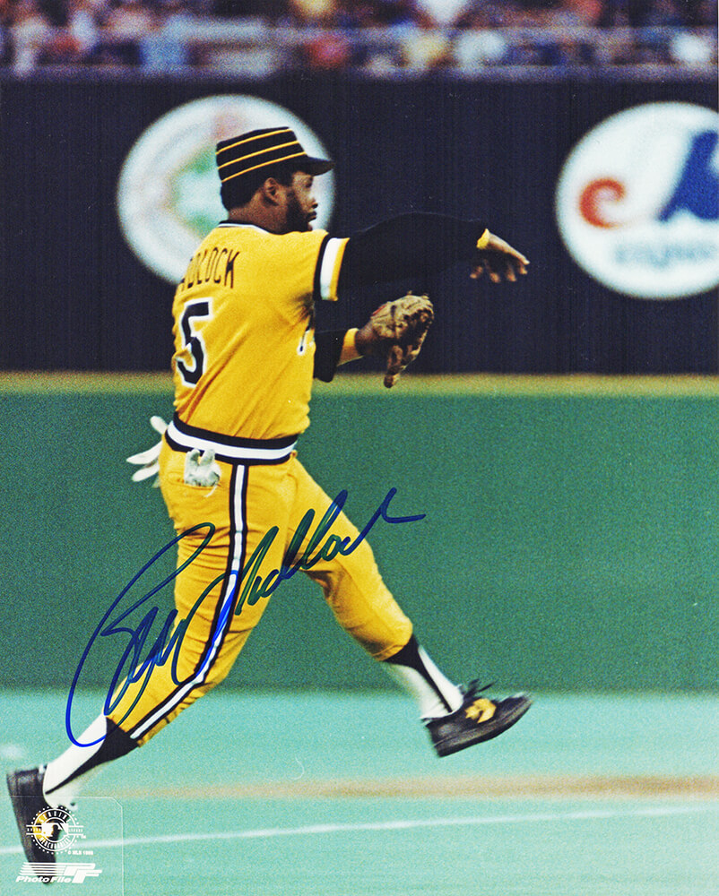 Bill Madlock Signed Pittsburgh Pirates Action 16x20 Photo w/Mad Dog -  Schwartz Authenticated