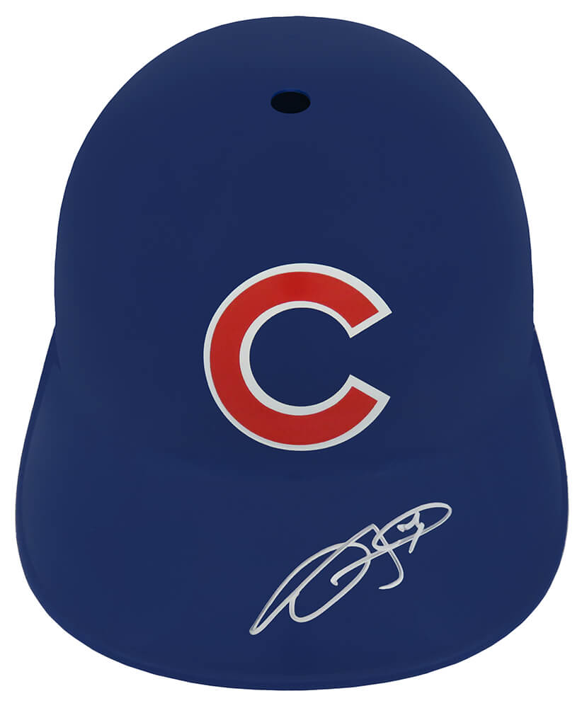 Dexter Fowler Signed Chicago Cubs White Pinstripe Majestic