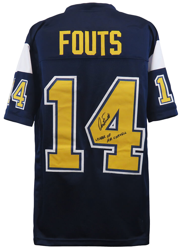 DAN FOUTS CUSTOM SAN DIEGO CHARGERS THROWBACK B JERSEY