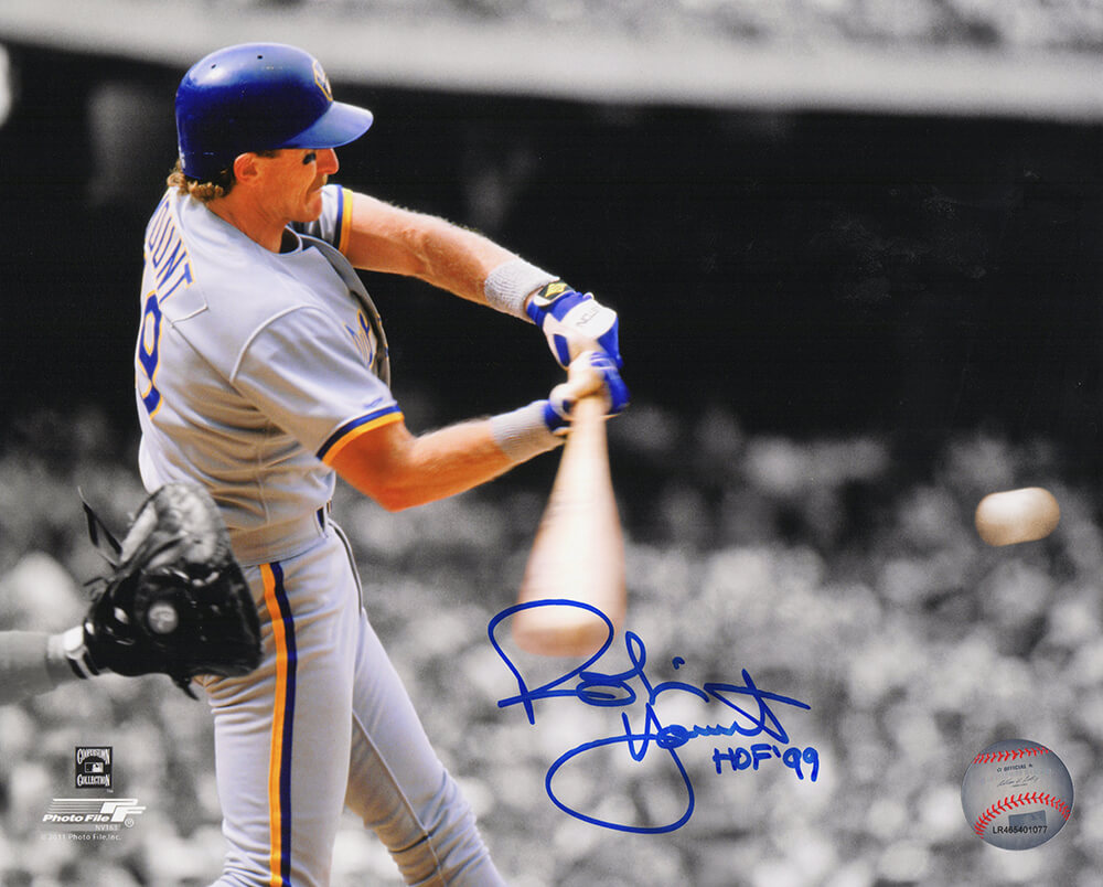 Robin Yount Autographed Picture - 8x10 8X10