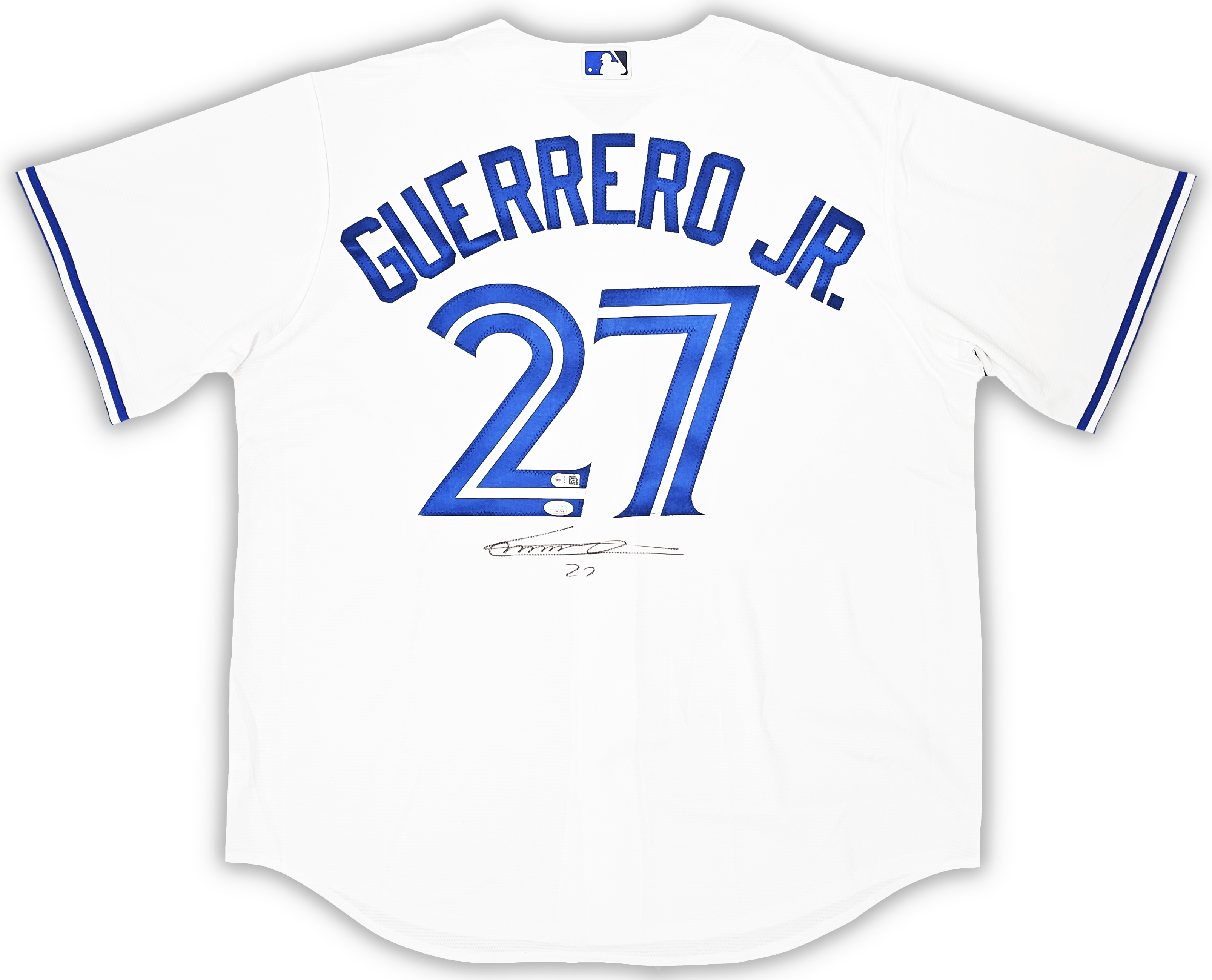 Toronto Blue Jays Vladimir Guerrero Jr. Autographed White Majestic
