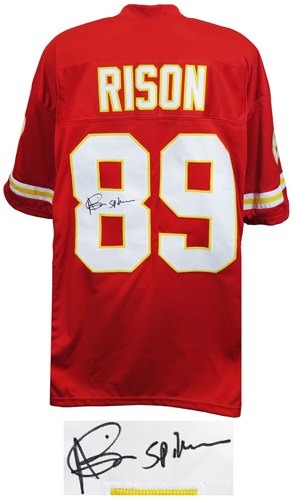 WARREN MOON Signed Kansas City Chiefs Jersey -JSA Authenticated at