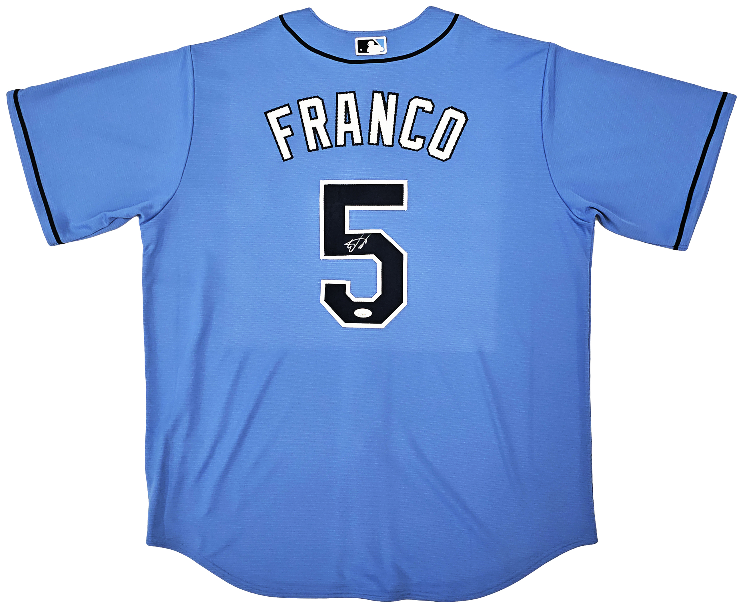 Wander Franco Tampa Bay Rays Signed Authentic Nike Gray Jersey USA SM –  Diamond Legends Online