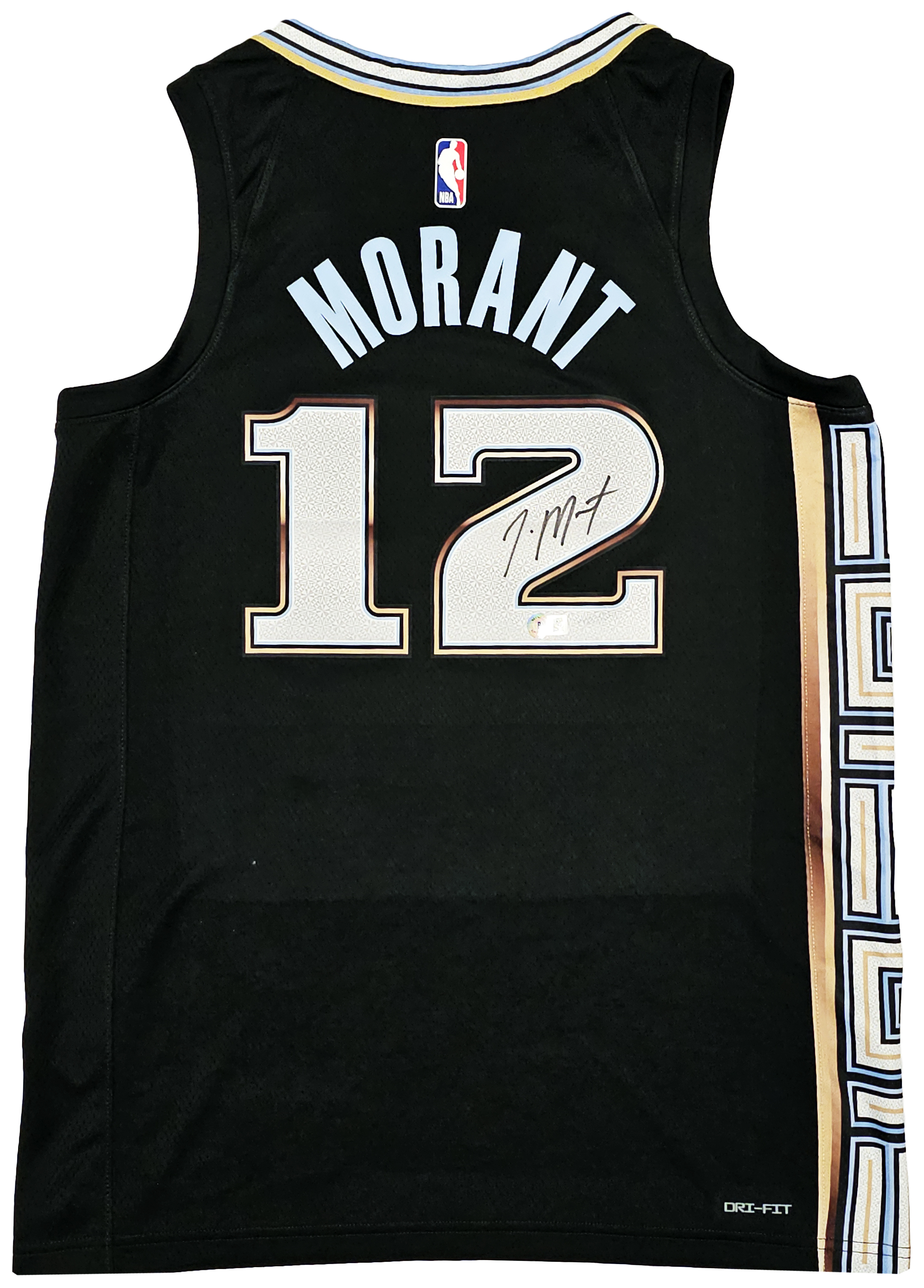 Authentic Ja Morant Memphis Grizzlies Nike City Edition 75th Anniversary  Jersey