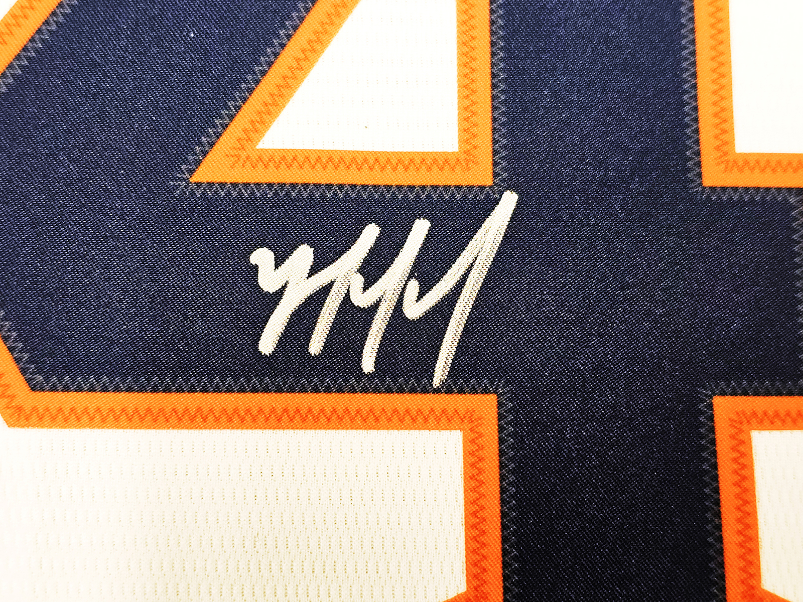 Yordan Alvarez 2019 AL ROY Autographed Houston Astros Nike Baseball Jersey  - BAS