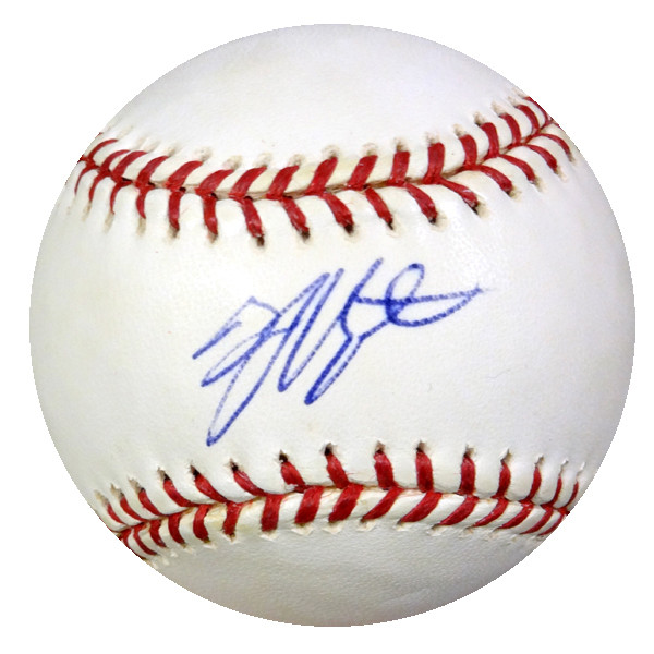 B.J. Upton Autographed MLB Baseball Rays, Braves PSA/DNA #U93317