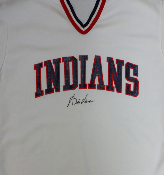 Stan Coveleski Autographed Cleveland Indians Jersey Baseball Hall Of Fame  1969 PSA/DNA #W06975