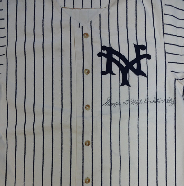 New York Yankees Red Ruffing Autographed White Jersey PSA/DNA #V11072