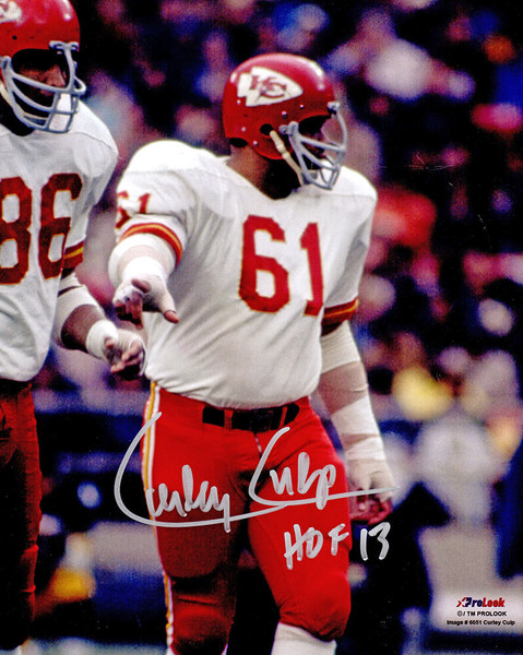 Emmitt Thomas Signed Kansas City Chiefs Action 8x10 Photo w/HOF'08 -  Schwartz Authenticated