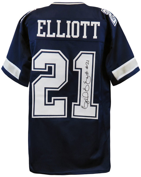 Ezekiel Elliott Autographed Dallas Cowboys Custom Jersey