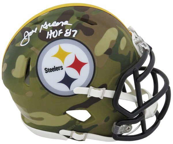 Jack Ham Signed Pittsburgh Steelers FLASH Riddell Speed Mini Helmet  w/HOF'88 – Schwartz Sports Memorabilia