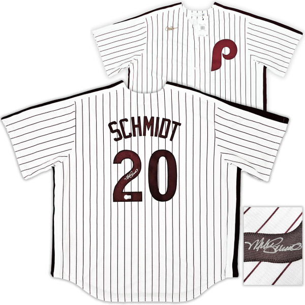 Mike Schmidt Signed Framed Jersey Beckett Autographed Philadelphia Phi