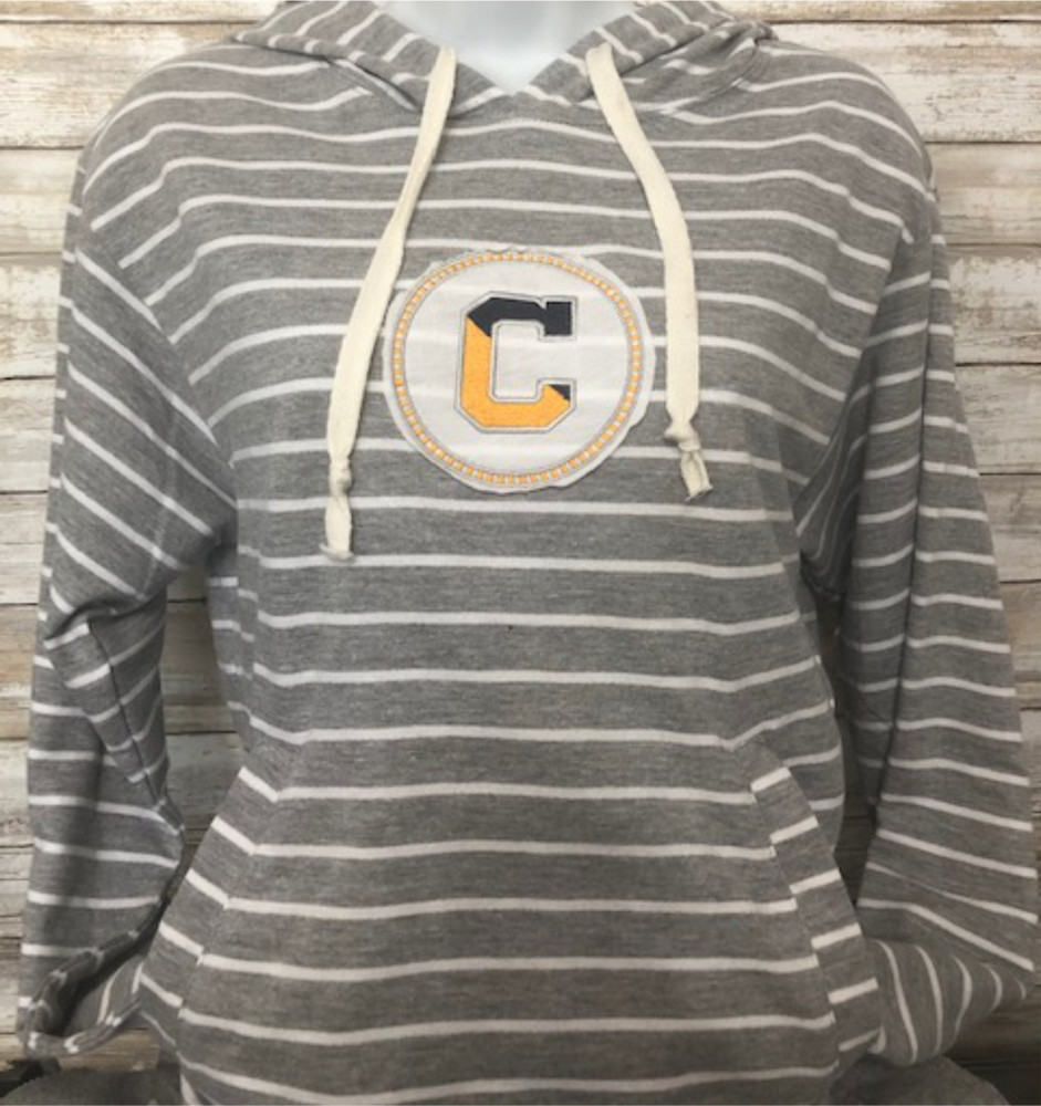 ladies hooded shirt