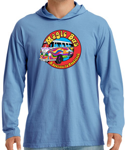 Magic Bus Blue Lightweight Hoodie