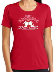 Holly Girls Soccer Women's Short-Sleeve Dry Fit Holly Girls Soccer Women's Short-Sleeve Dry Fit