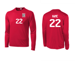 HOLLY GIRLS SOCCER L/S PLAYER JERSEY RED HOLLY GIRLS SOCCER L/S PLAYER JERSEY RED