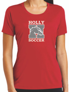 HOLLY GIRLS SOCCER 2023 WOMEN'S SHORT-SLEEVE DRY FIT T-SHIRT HOLLY GIRLS SOCCER 2023 WOMEN'S SHORT-SLEEVE DRY FIT T-SHIRT