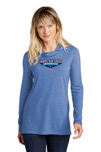 SPE Ladies Tri-blend Wicking Long Sleeve Hooded T SPE Ladies Tri-blend Wicking Long Sleeve Hooded T