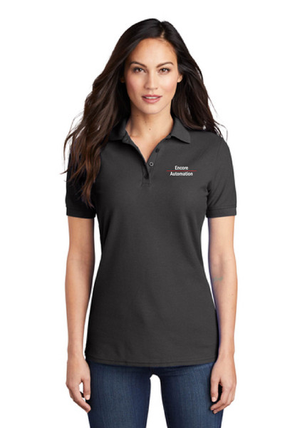 Encore Ladies Pique Polo - Embroidered Left Chest