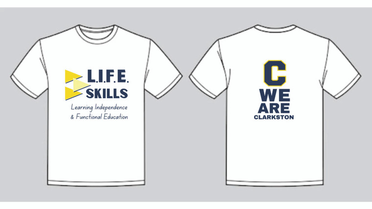 Life Skill Short Sleeve White T-shirt