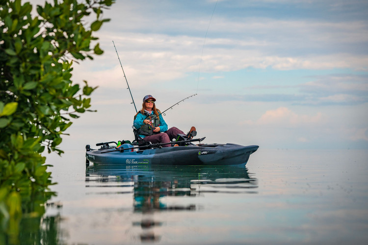 Kayak angler, Jason Schall, keeping important tagging tools safe and  protected on the water! 