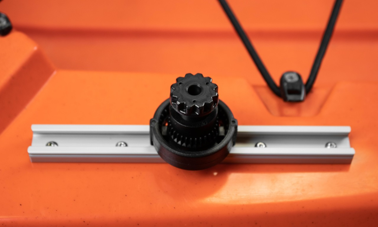 Yak Attack GearTrac, 8" w/SS Mounting screws Western Canoe Kayak