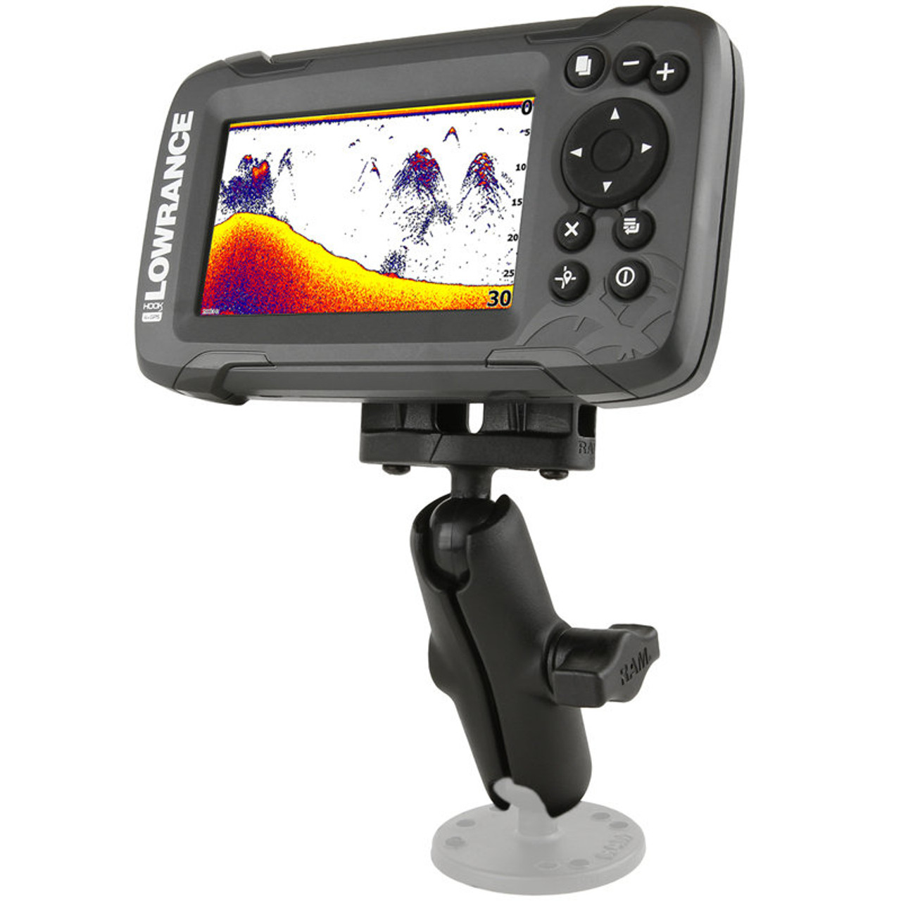 Lowrance Fishfinder and GPS Mounts – RAM Mounts