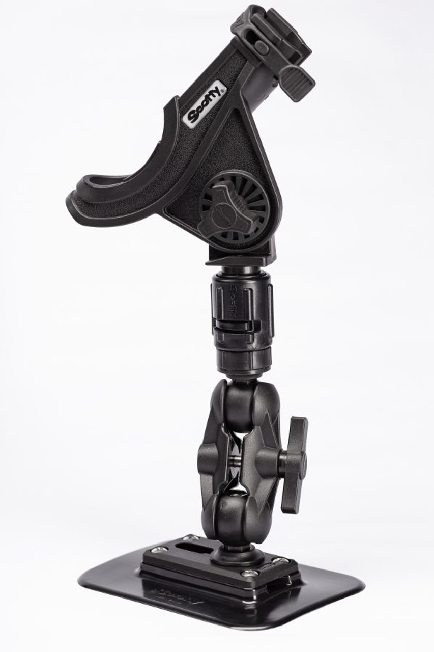 Scotty Track Adaptor For Glue On Pad Western Canoe Kayak