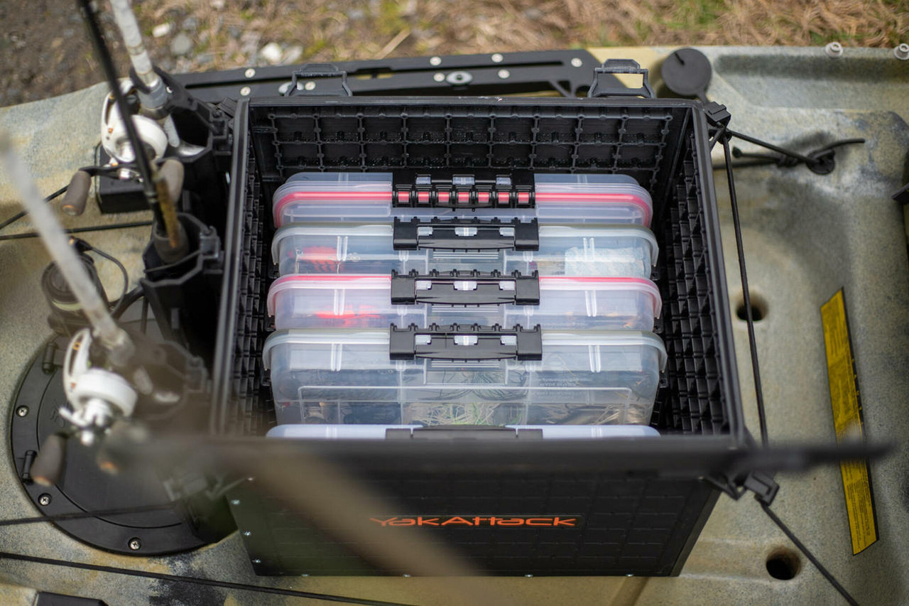 YakAttack BlackPak Pro Kayak Fishing Crate