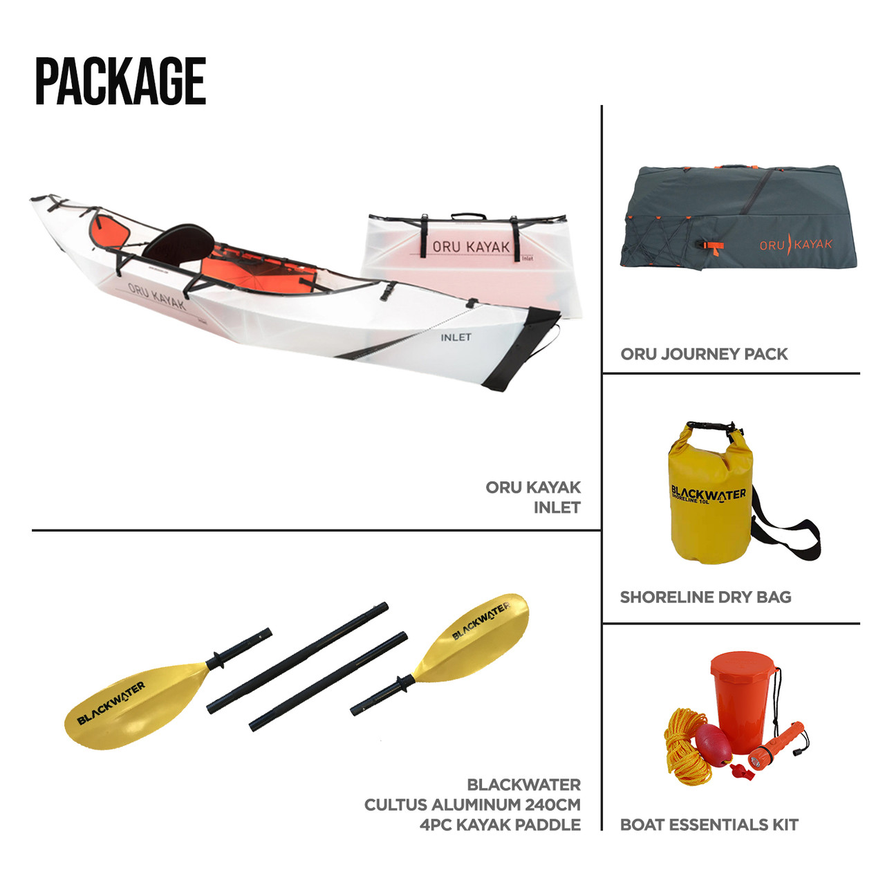 Oru Kayak Inlet Package - Western Canoeing and Kayaking