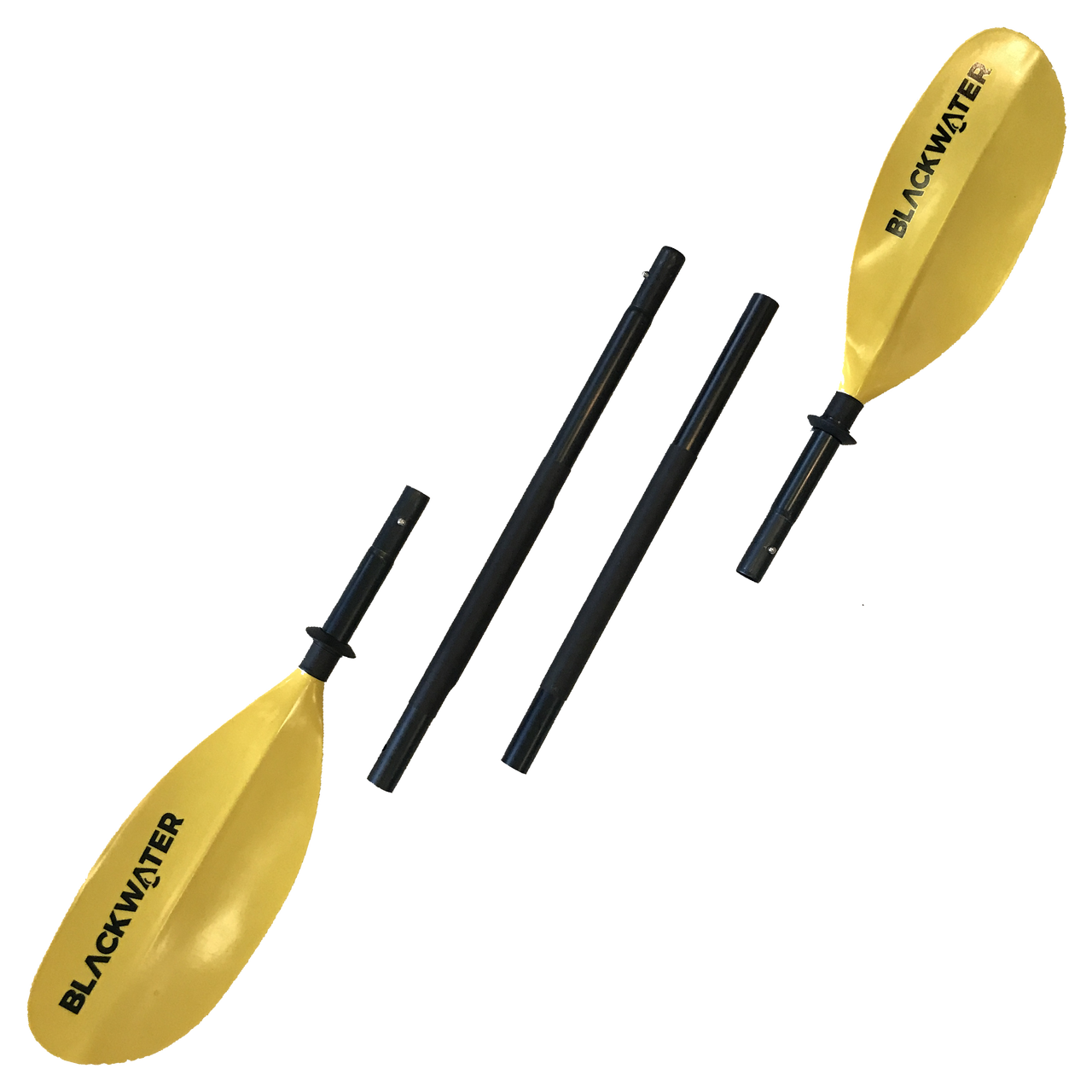 Blackwater Aluminum 4pc Kayak Paddle Western Canoe Kayak