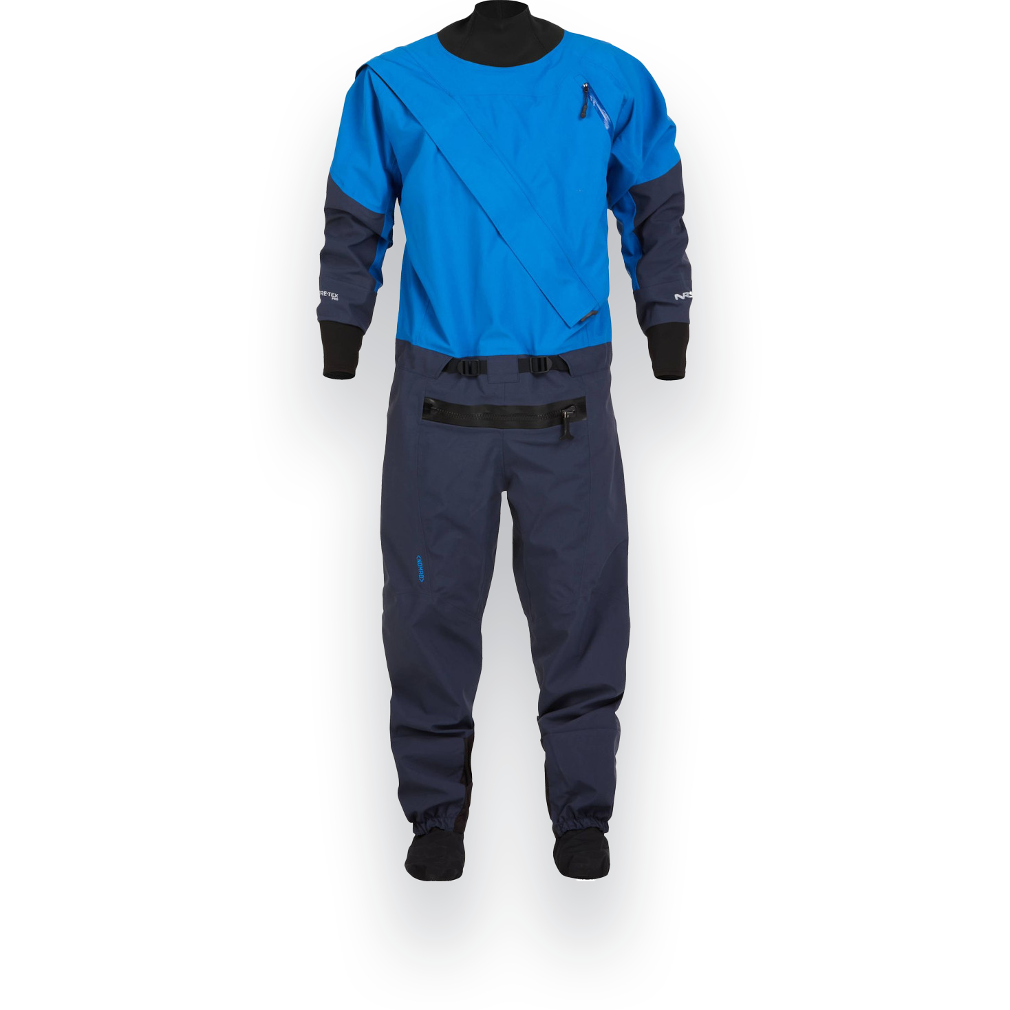 NRS Men's Nomad GoreTex Pro ComfortNeck Drysuit Western Canoe Kayak
