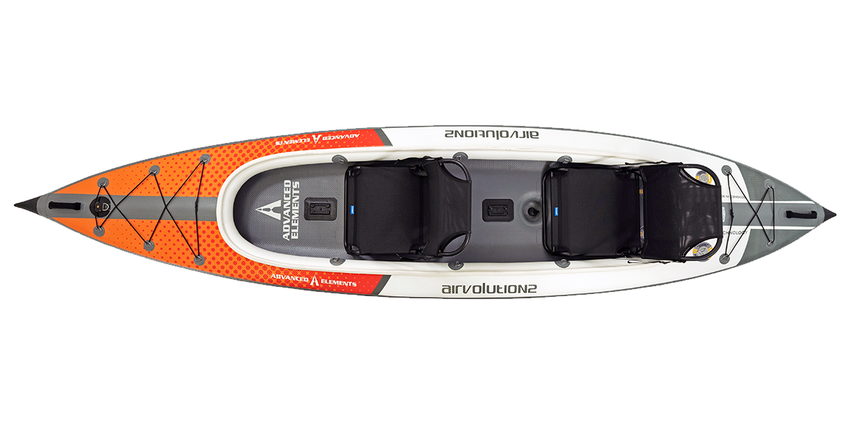Advanced Elements AE Airvolution2 Pro Tandem Kayak With Pump Western Canoe Kayak