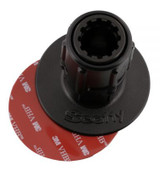 Scotty 3" Stick-On Accessory Mount w/Gear-Head