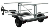 4 Place Trailer Bars with Padding | Western Canoe Kayak