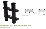 Rod Holder Deck Mount 2 Pole