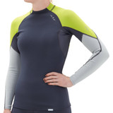 Women's HydroSkin 0.5 Long-Sleeve Shirt - Poseidon - Model Front | Western Canoeing & Kayaking