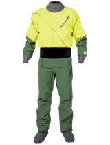 Men's Meridian Gore-Tex PRO Dry Suit w/Relief Zipper - Mantis - Front | Western Canoeing & Kayaking