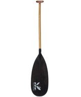  Hawaiki Hybrid Single Bend Steering Paddle - Black | Western Canoeing & Kayaking