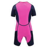 Stingray Toddler/Youth Wetsuit/Sunsuit - Pink - Back | Western Canoe & Kayak