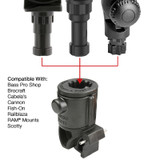 H-Rail Ram Adapt-A-Post Mount